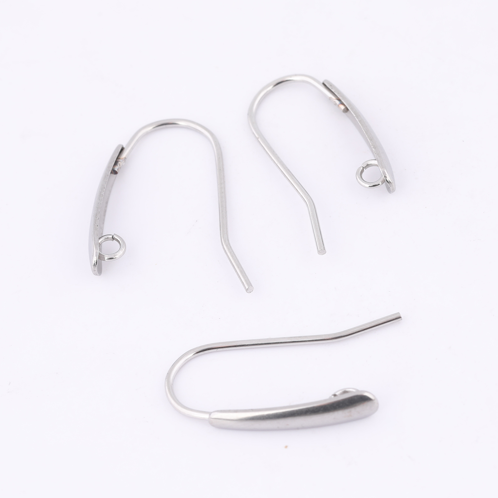 40pcs สแตนเลสสตีลตะขอต่างหูผลก - Jewelry Making Hardware บทวิจารณ์และราคา