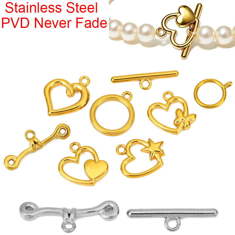 ตัวล็อคแบบ OT สแตนเลสเคลือบ PV - Jewelry Making Hardware บทวิจารณ์และราคา