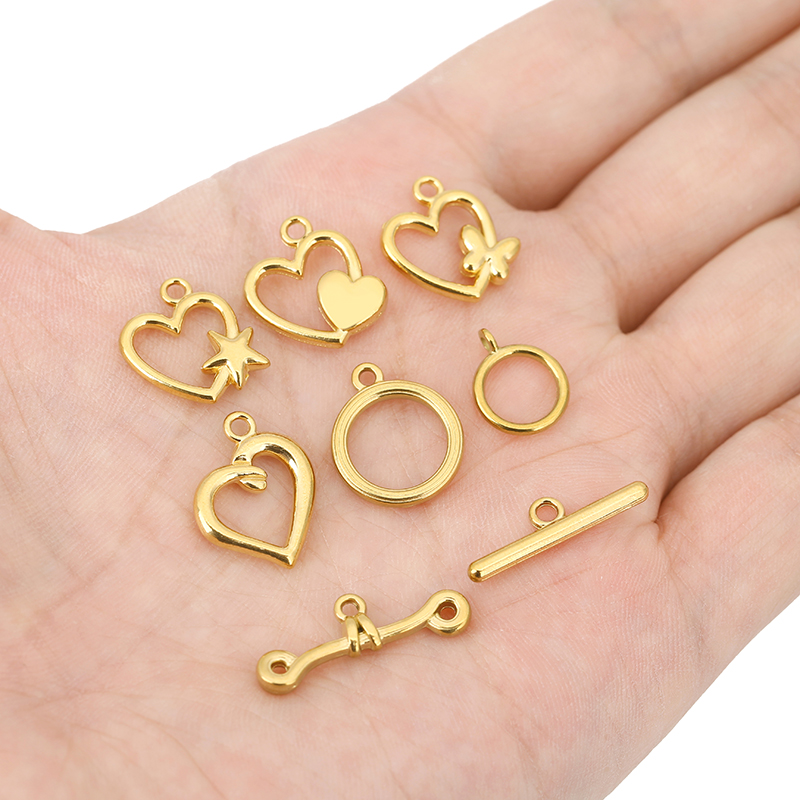 ตัวล็อคแบบ OT สแตนเลสเคลือบ PV - Jewelry Making Hardware บทวิจารณ์และราคา