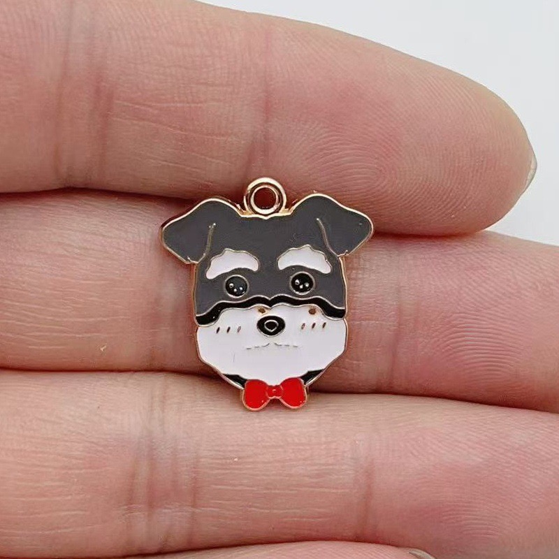 จี้โลหะผสมรูปสุนัขลายจุดการ์ตู - Jewelry Making For Birthday Party บทวิจารณ์และราคา