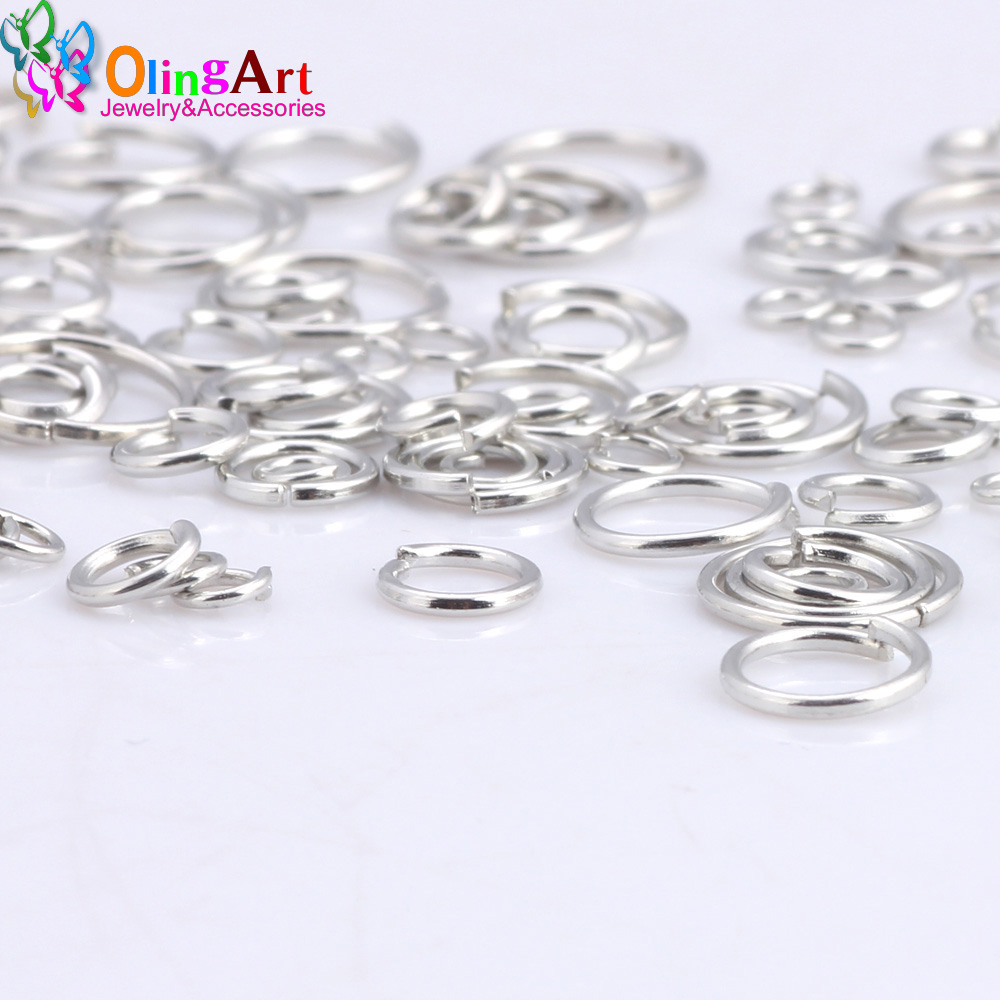 โอลิงอาร์ต วงแหวนเชื่อมชุบโรเด - Jump Ring Assorted บทวิจารณ์และราคา