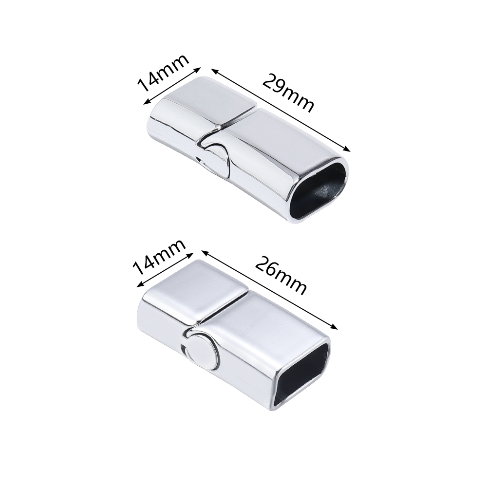 ตัวล็อคแม่เหล็กโลหะผสม 5 ชิ้น  - Jewelry Making Hardware บทวิจารณ์และราคา