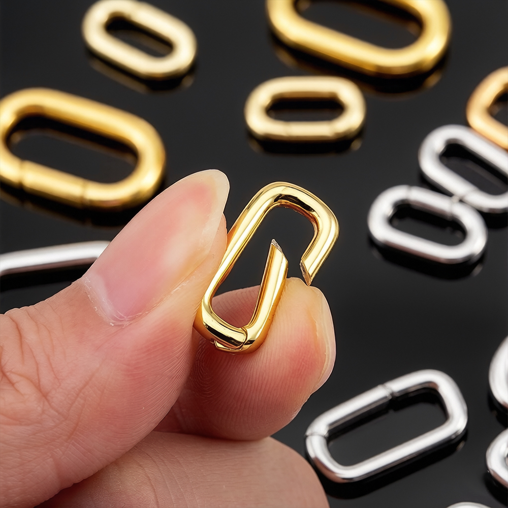 ตัวล็อกสร้อยคอแบบคาราบิเนอร์รู - Jewelry Making Hardware บทวิจารณ์และราคา