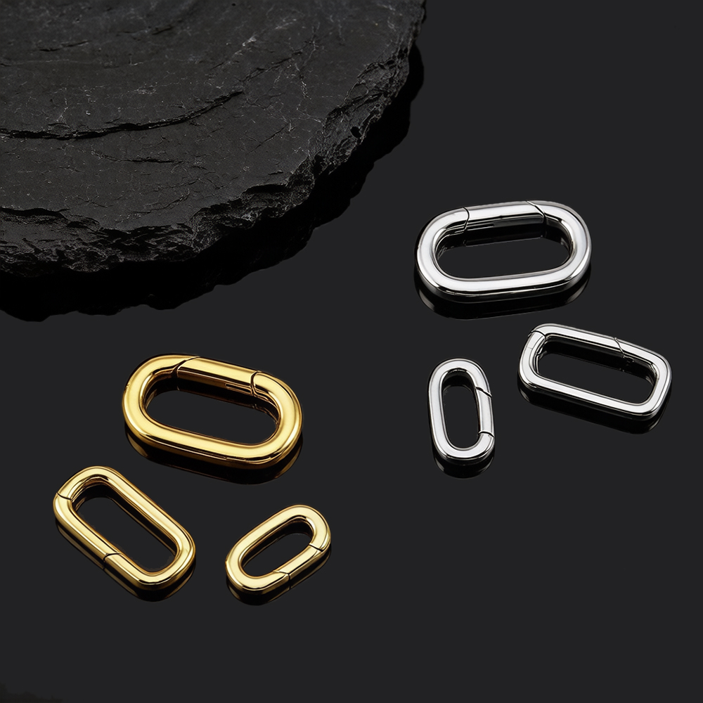 ตัวล็อกสร้อยคอแบบคาราบิเนอร์รู - Jewelry Making Hardware บทวิจารณ์และราคา