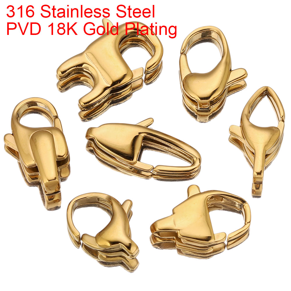 2 ชิ้น ตัวล็อคสแตนเลส 316 คุณภ - Jewelry Making Articles บทวิจารณ์และราคา