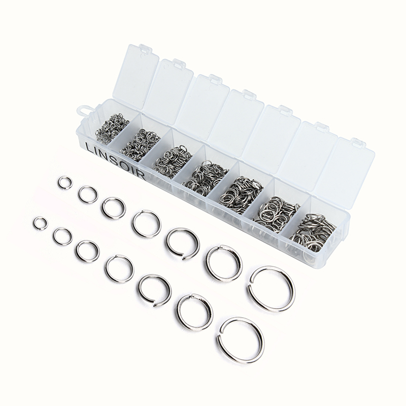 770ชิ้น/ล็อตขนาดผสมแหวนกระโดดเ - Jump Ring Assorted บทวิจารณ์และราคา