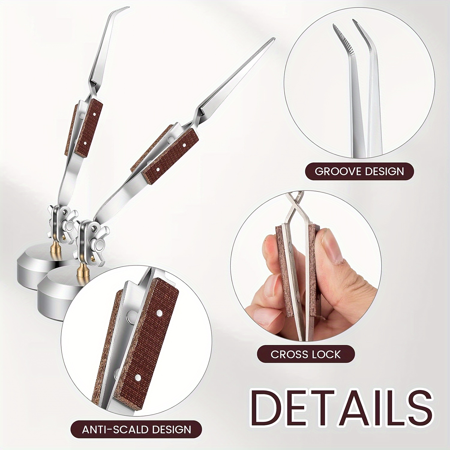 ชุดแหนบบัดกรีแบบ Cross Lock พร - Jewelry Plier Set บทวิจารณ์และราคา