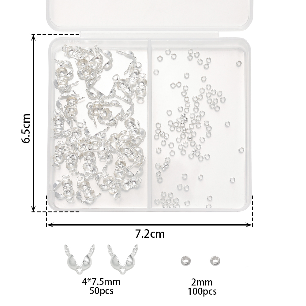 150 ชิ้น/กล่อง ตัวเชื่อมโซ่ลูก - Jewelry Making Box บทวิจารณ์และราคา